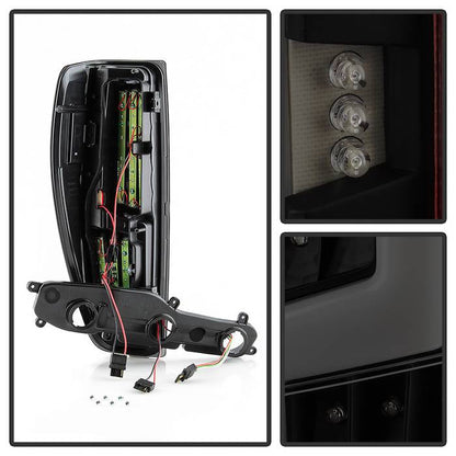 SPYDER xTune 04-13 Chevy Colorado / 04-13 GMC LED Tail Lights - Black Smoke (ALT-ON-CCO04-LED-BSM) 9044038