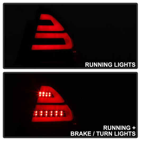 SPYDER xTune 06-13 Chevrolet Impala LED Tail Lights - Black Smoke (ALT-ON-CHIP06-LED-BSM) 9043987