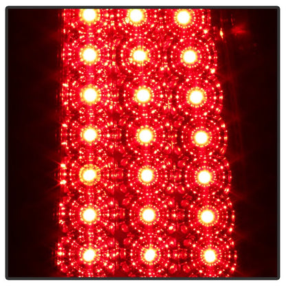 Spyder Xtune Chevy Silverado 1500/2500/3500 03-06 LED Tail Lights Red Clear