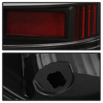 Spyder xTune 13-18 Dodge Ram 1500 LED Tail Lights - Black (Alt-On-DRAM13V2-Lbled-Bk)