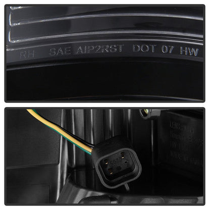 Spyder xTune 13-18 Dodge Ram 1500 LED Tail Lights - Black (Alt-On-DRAM13V2-Lbled-Bk)