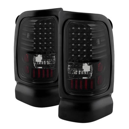 SPYDER Xtune Dodge Ram 1500 94-01 / Ram 2500/3500 94-02 LED Tail Lights Black Smoke ALT-ON-DRAM94-LED-BSM 5081155