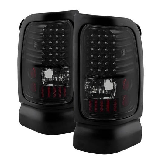 SPYDER Xtune Dodge Ram 1500 94-01 / Ram 2500/3500 94-02 LED Tail Lights Black Smoke ALT-ON-DRAM94-LED-BSM 5081155
