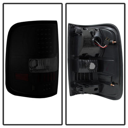 SPYDER Xtune Ford F150 Styleside 04-08 LED Tail Lights Black Smoke ALT-ON-FF15004-LED-BSM 5081162