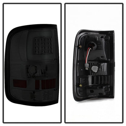 SPYDER xTune 04-08 Ford F150 Styleside V3 LED Tail Lights - Smoke (ALT-ON-FF15004G3LB-LBLED-SM) 9040825