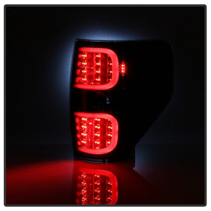 SPYDER xTune Ford F150 09-14 LED Tail Lights - Black ALT-ON-FF15009-LBLED-SM 5082183