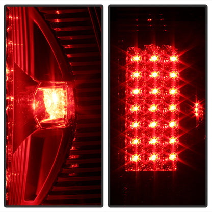 SPYDER Xtune Ford F150 Styleside 97-03 Super Duty 99-07 LED Tail Lights Red Smoke ALT-ON-FF15097-LED-RC 5034076