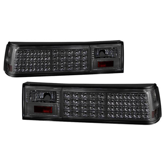 SPYDER Xtune Ford MUStang 87-93 LED Tail Lights Smoke ALT-ON-FM87-LED-SM 5013002