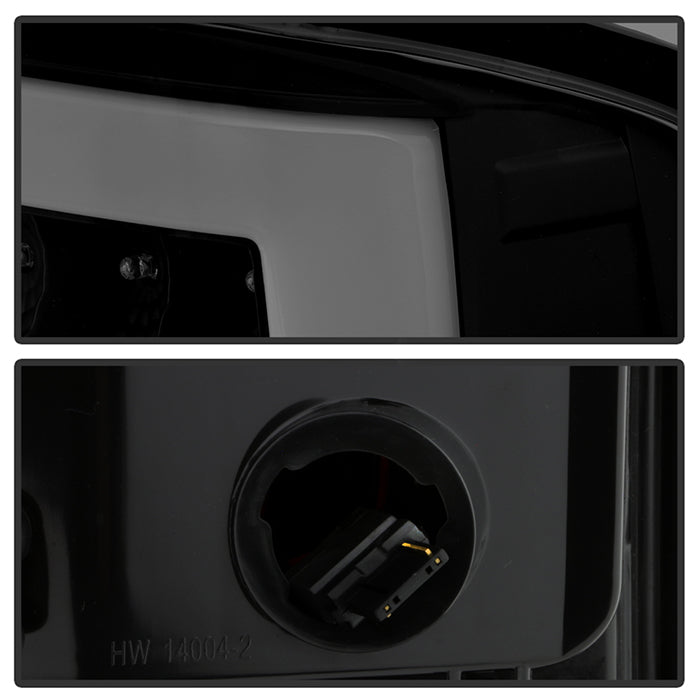 Spyder xTune 07-13 GMC Sierra 1500 LED Tail Lights - Black Smoke (Alt-On-GS07-G2-Led-Bsm)