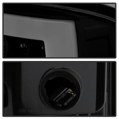 Spyder xTune 07-13 GMC Sierra 1500 LED Tail Lights - Black Smoke (Alt-On-GS07-G2-Led-Bsm)