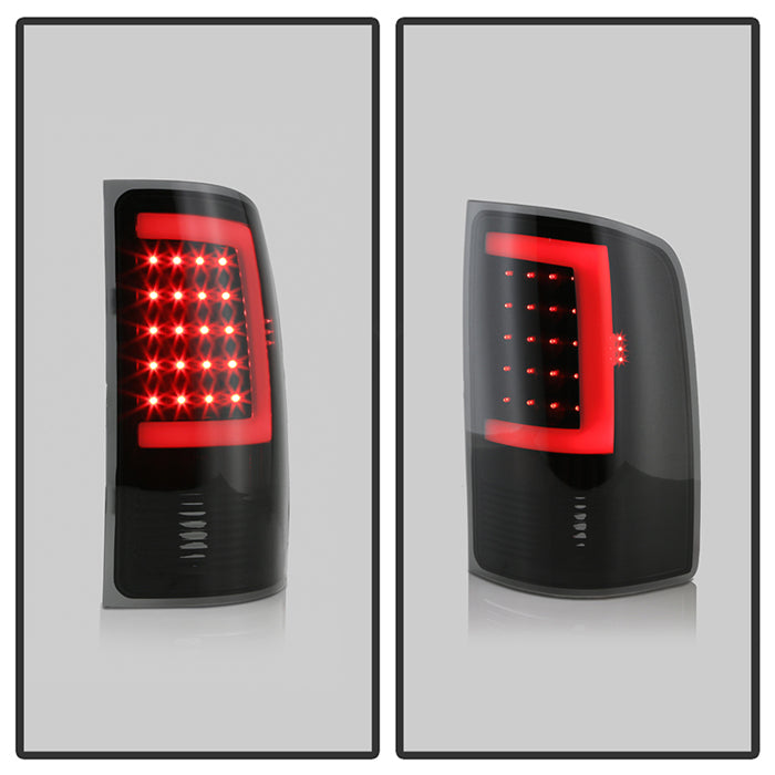Spyder xTune 07-13 GMC Sierra 1500 LED Tail Lights - Black Smoke (Alt-On-GS07-G2-Led-Bsm)