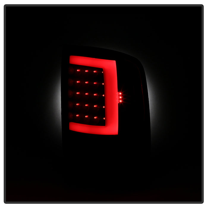 Spyder xTune 07-13 GMC Sierra 1500 LED Tail Lights - Black Smoke (Alt-On-GS07-G2-Led-Bsm)