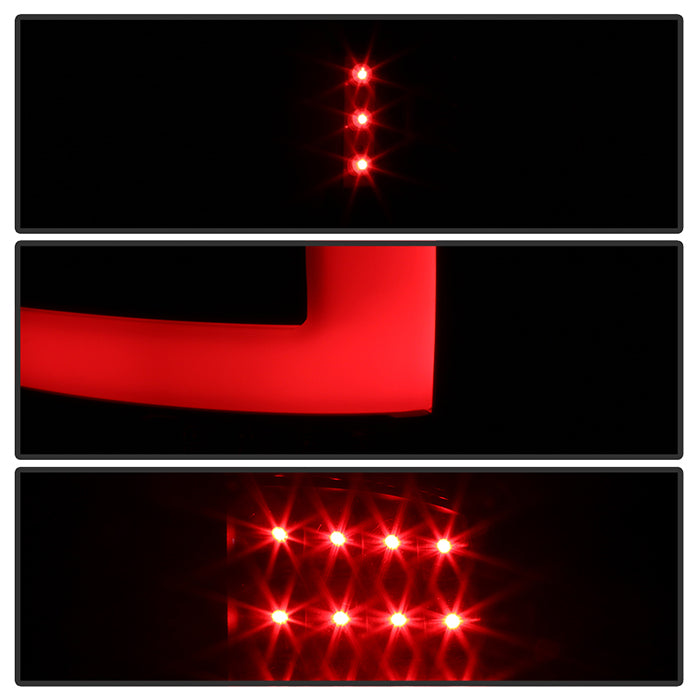 Spyder xTune 07-13 GMC Sierra 1500 LED Tail Lights - Black Smoke (Alt-On-GS07-G2-Led-Bsm)
