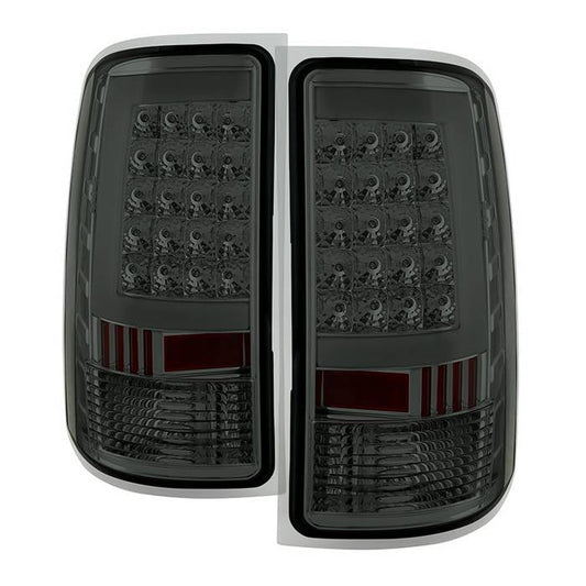 SPYDER Xtune GMC Sierra 07-13 LED Tail Lights Smoke ALT-ON-GS07-G2-LED-SM 5081599