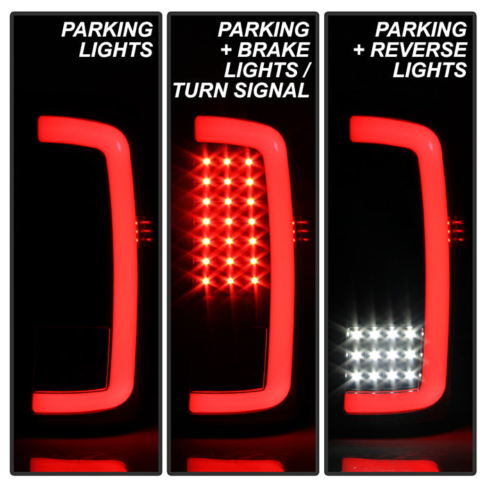 xTune GMC Sierra 1500 14-18 2500HD/3500HD 15-19 LED Tail Lights