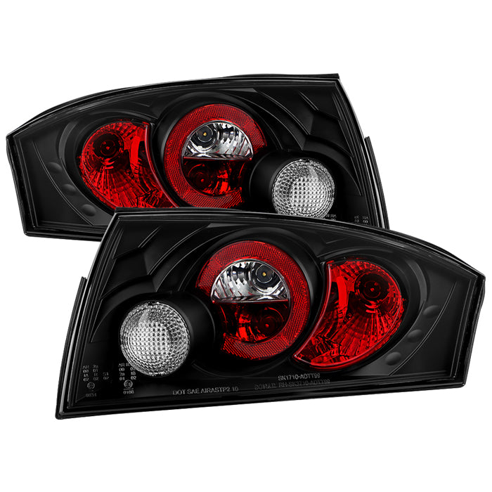 Spyder Audi TT 00-06 Euro Style Tail Lights Black Alt-Yd-ATT99-BK 5000408