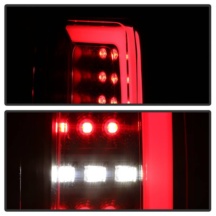 Spyder Chevy Colorado 2015-2017 Light Bar LED Tail Lights - Black Alt-Yd-CCO15-Led-Bk
