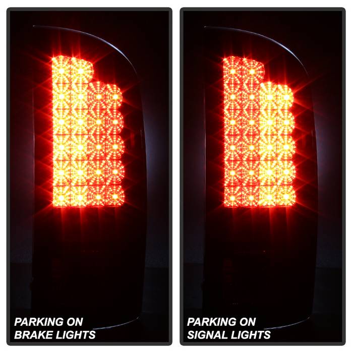Spyder Dodge Ram 02-06 1500/Ram 2500/3500 03-06 LED Tail Light Black Smoke