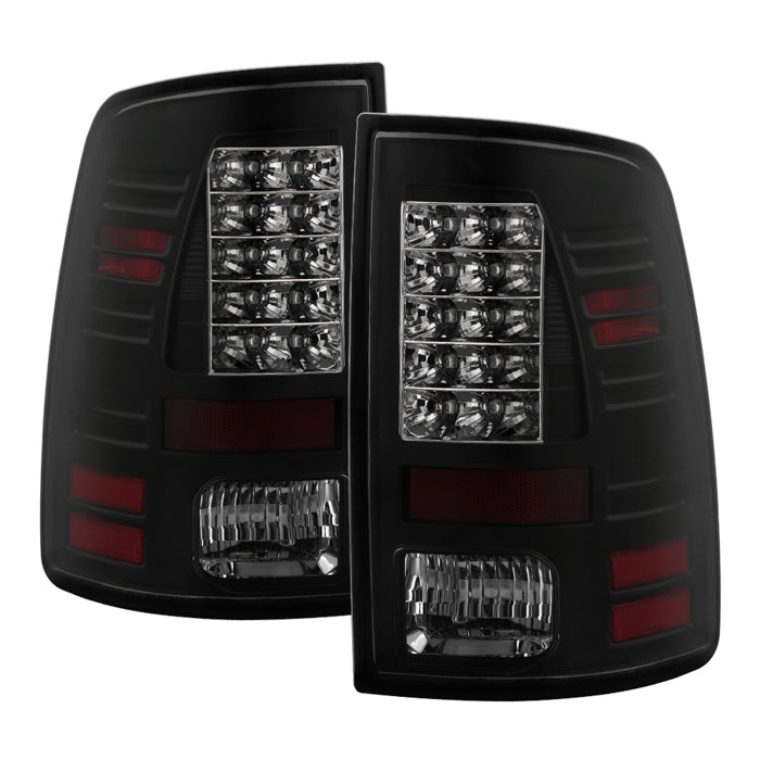 Spyder Dodge Ram 1500 09-14 LED Tail Lights Incandescent- Blk Smke Alt-Yd-DRAM09-Led-Bsm