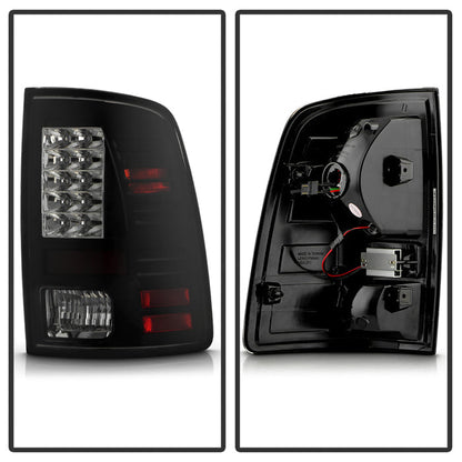 Spyder Dodge Ram 1500 09-14 LED Tail Lights Incandescent- Blk Smke Alt-Yd-DRAM09-Led-Bsm