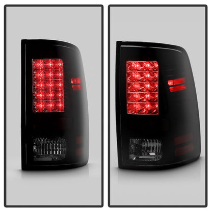 Spyder Dodge Ram 1500 09-14 LED Tail Lights Incandescent- Blk Smke Alt-Yd-DRAM09-Led-Bsm