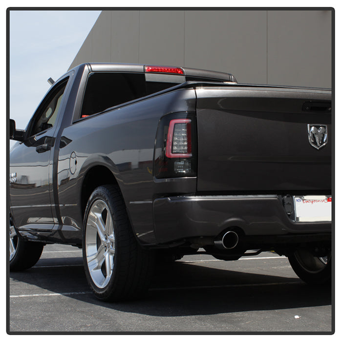 Spyder 09-16 Dodge Ram 1500 Light Bar LED Tail Lights - Black Smoke