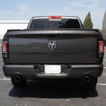 Spyder 09-16 Dodge Ram 1500 Light Bar LED Tail Lights - Black Smoke