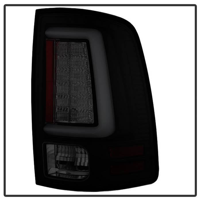 Spyder 09-16 Dodge Ram 1500 Light Bar LED Tail Lights - Black Smoke