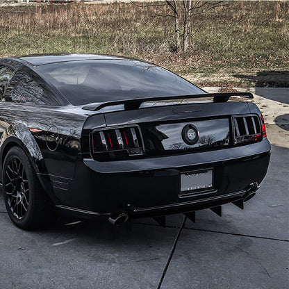 Spyder 05-09 Ford Mustang (Red Light Bar) LED Tail Lights - Smoke ALT-YD-FM05V3-RBLED-SM 5086723