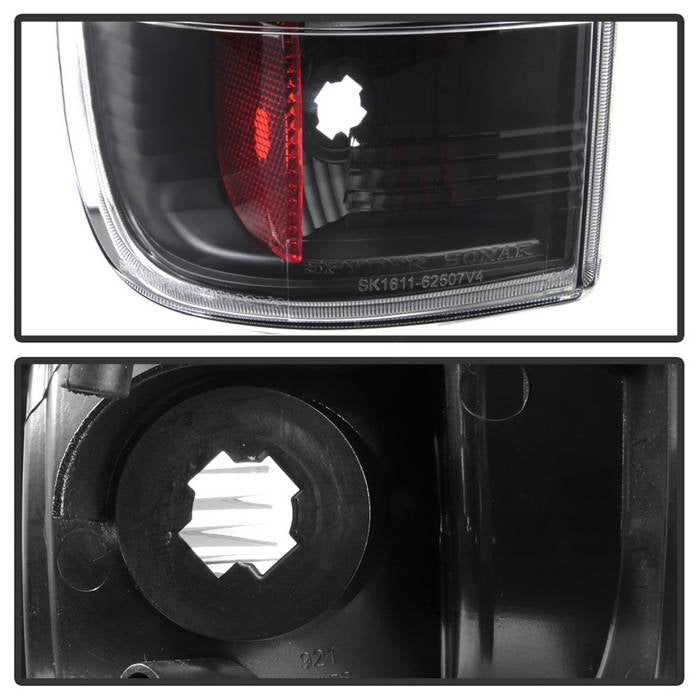 Spyder 08-16 Ford Super Duty F-250 V3 Light Bar LED Tail Lights — 1T317