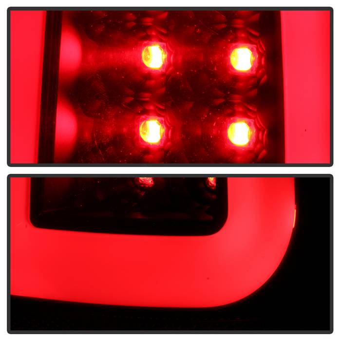 Spyder 08-16 Ford Super Duty F-250 V3 Light Bar LED Tail Lights — 1T317