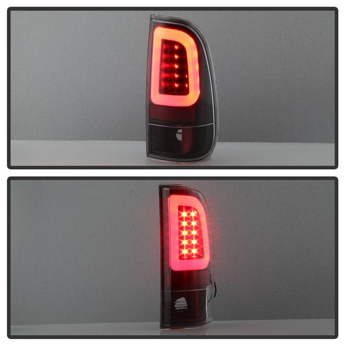 Spyder 08-16 Ford Super Duty F-250 V3 Light Bar LED Tail Lights — 1T317