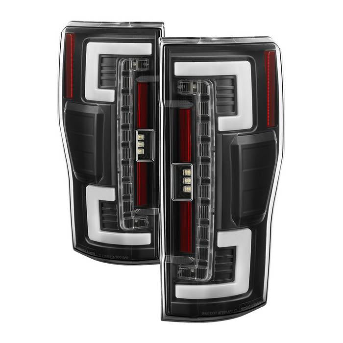 Spyder 17-18 Ford F-250 SD (w/Blind Spot Sensor) LED Tail Lights — 1T0ZR