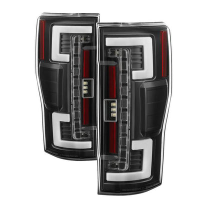 Spyder 17-18 Ford F-250 SD (w/Blind Spot Sensor) LED Tail Lights — 1T0ZR