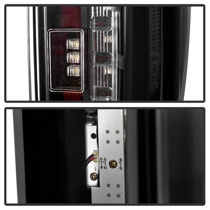 Spyder 17-18 Ford F-250 SD (w/Blind Spot Sensor) LED Tail Lights — 1T0ZR