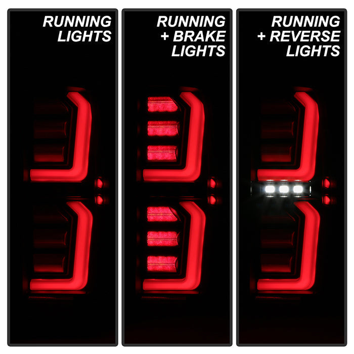 Spyder GMC Sierra 19-20 Incandescent Bulb Model Only LED Tail Lights