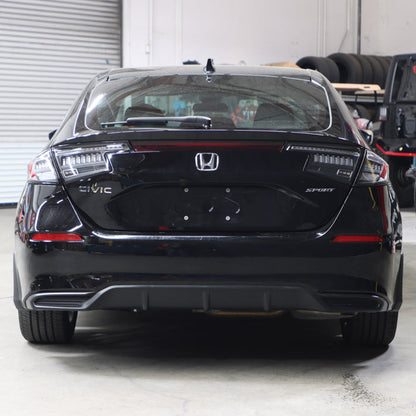 SPYDER Apex 22-24 Honda Civic 5-Door LED Tail Lights - Black (ALT-YD-HC225DAP-SEQGR-BK) 5089113
