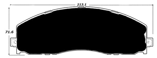 Porterfield Brake Pads for 2012 FORD F350 1 Ton 4WD
