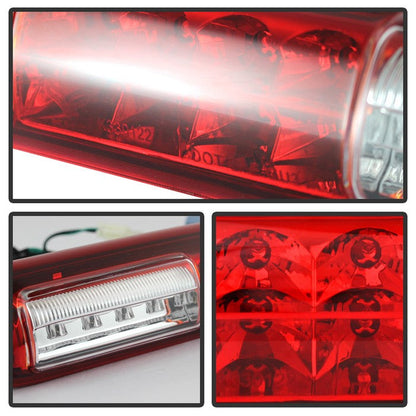 SPYDER Xtune Chevy Silverado 99-06 / GMC Sierra 99-06 LED 3rd Brake Light Red/Clear BKL-JH-CSIL99-LED-RC 9024962