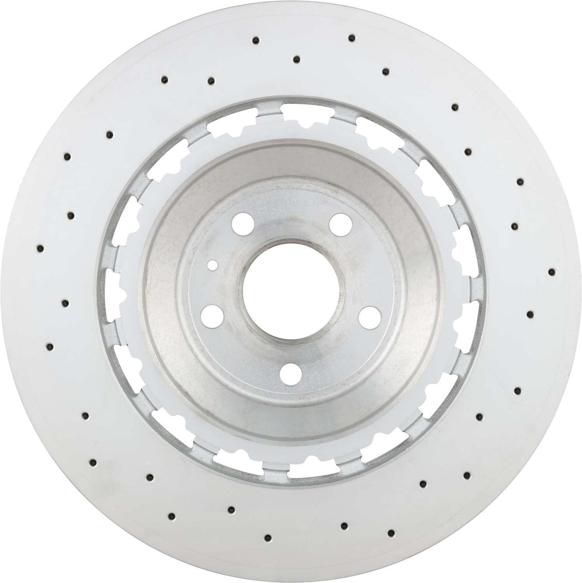 Brembo OE Brembo 15-18 Porsche Macan Front Grooved UV Coated Rotor 09.D174.53