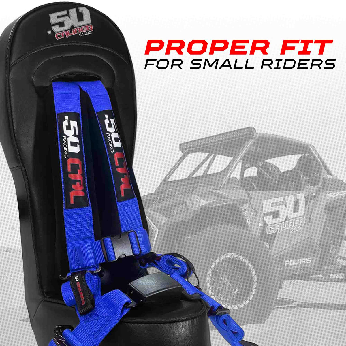RZR PRO XP 4 Rear Bump Seat & Safety Harness