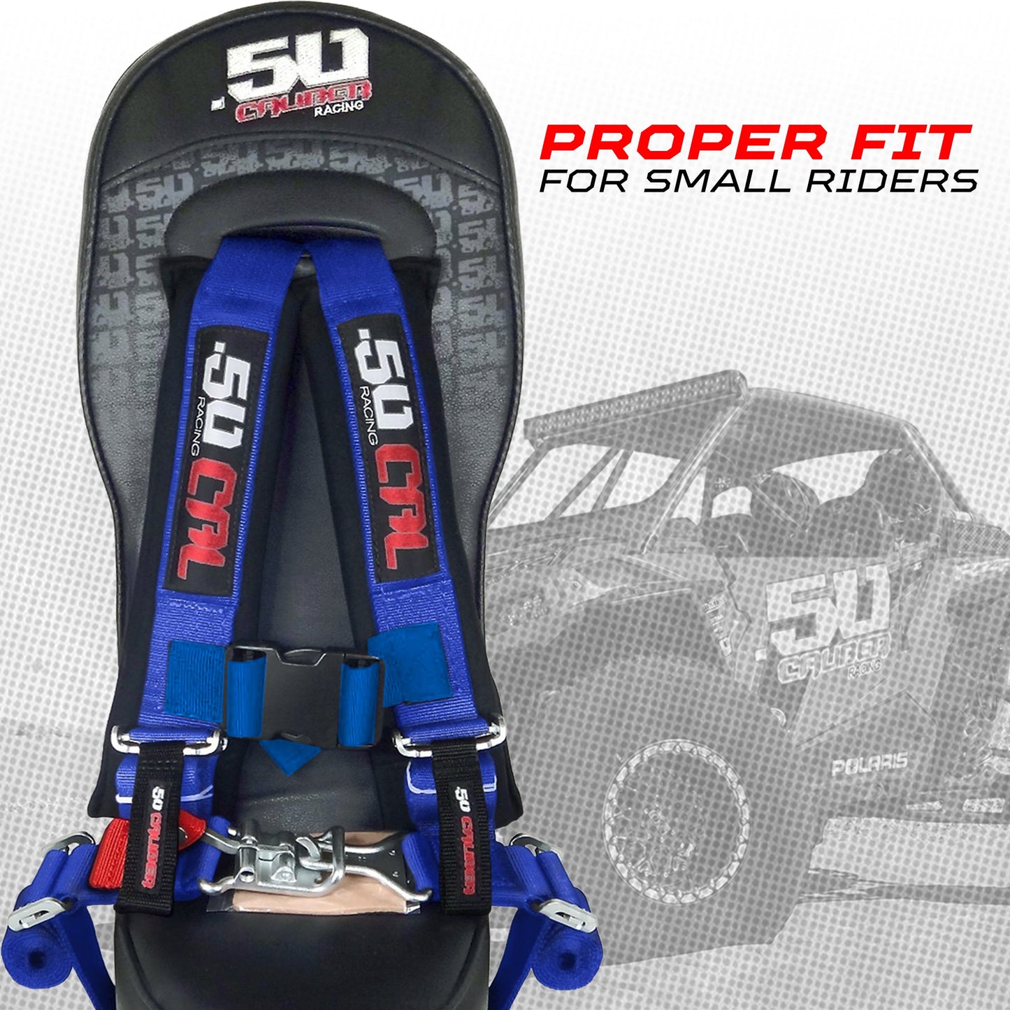 Polaris General Bump Seat with Harness