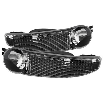 SPYDER Xtune GMC Sierra Denali 00-06 Bumper Lights Black CBL-GD00-BK 9027079