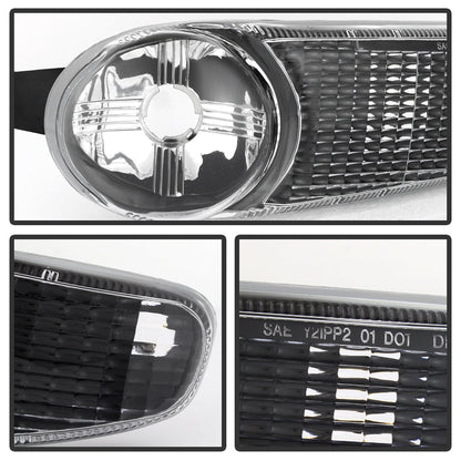 SPYDER Xtune GMC Sierra Denali 00-06 Bumper Lights Black CBL-GD00-BK 9027079