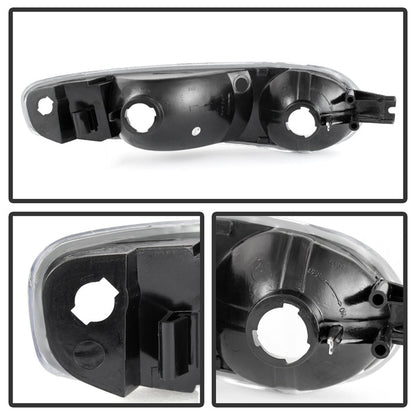 SPYDER Xtune GMC Sierra Denali 00-06 Bumper Lights Black CBL-GD00-BK 9027079