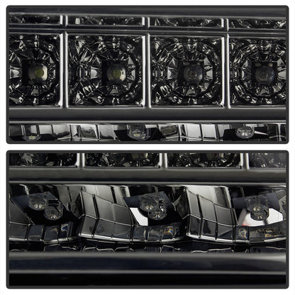 SPYDER xTune 99-06 GMC Sierra (Excl Denali) Full LED Bumper Lights - Smoke (CBL-GSI99-LED-SM) 9029332