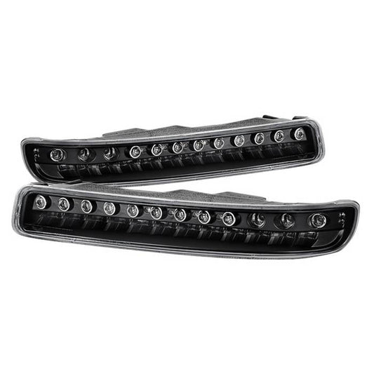 SPYDER Xtune GMC Sierra 99-06 Full LED Bumper Lights Black CBL-JH-GS99-LED-BK 9027147