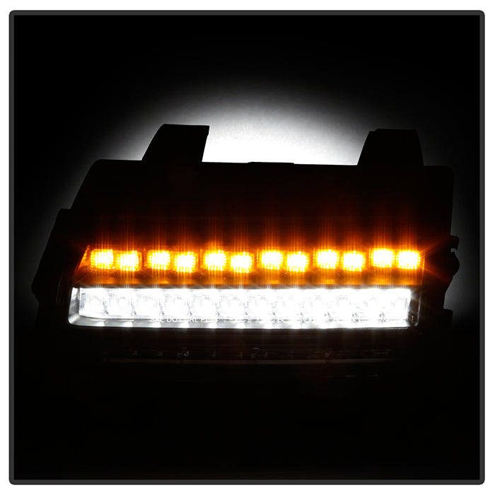 Spyder Jeep Wrangler 2018-2019 (Halogen Model Only) LED Front Bumper Lights