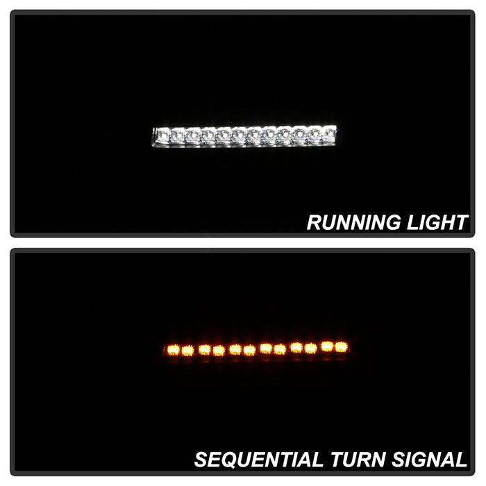 Spyder Jeep Wrangler 2018-2019 (Halogen Model Only) LED Front Bumper Lights