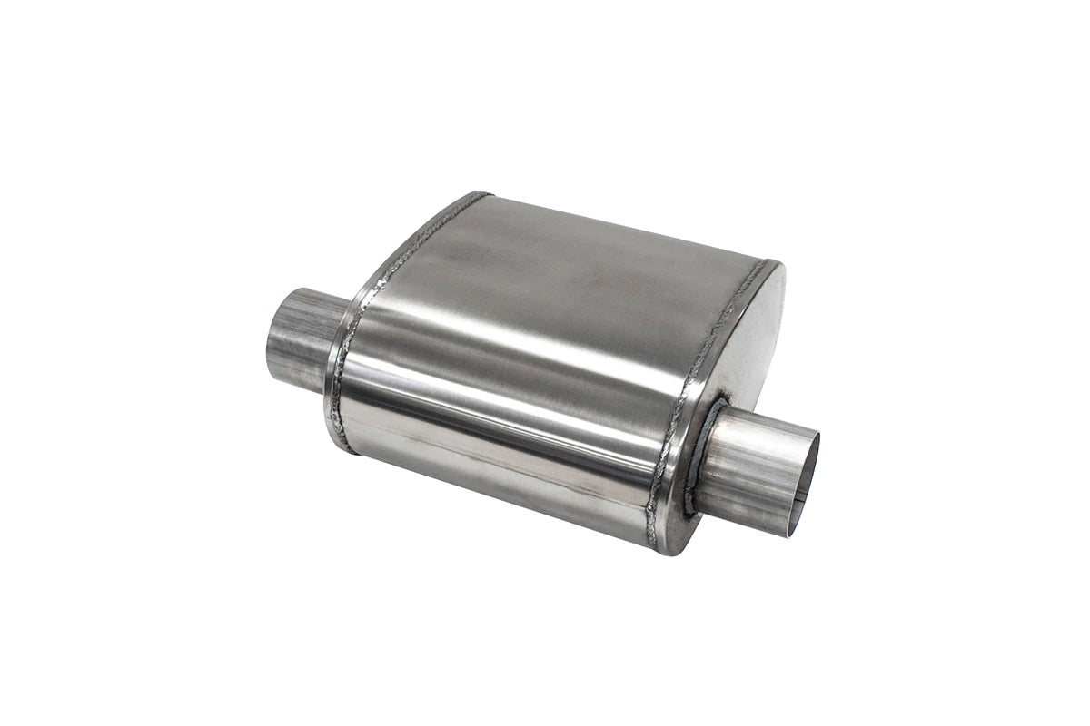 Corsa Performance Corsa Custom Sport Muffler 304SS 3in Offset In / 3in Offset Same Side